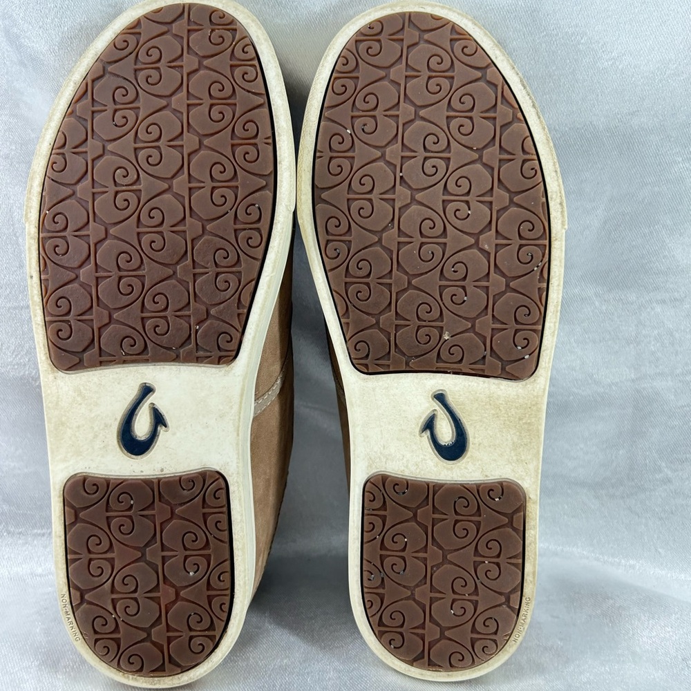 OluKai Pehuea Heu Slip-On Sneakers Size Woman’s Size 8 - Picture 6 of 8